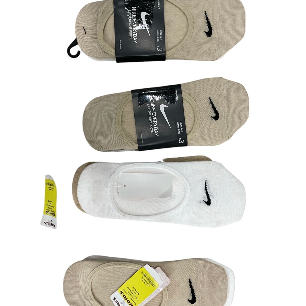 Lot of 8 Nike pairs of no show socks